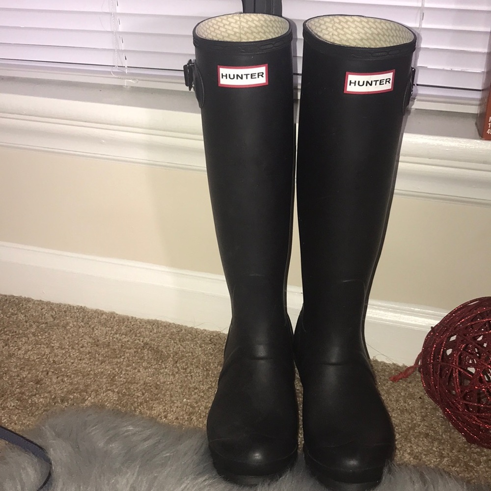 Hunter rain boots